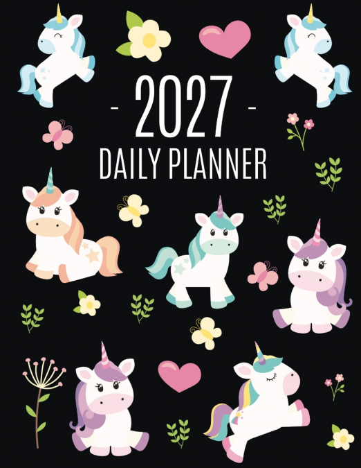 Unicorn Daily Planner 2027