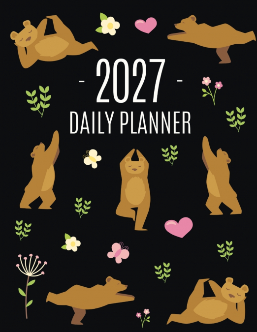Yoga Bear Planner 2027