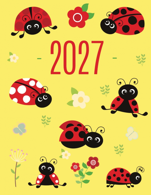 Ladybug Daily Planner 2027