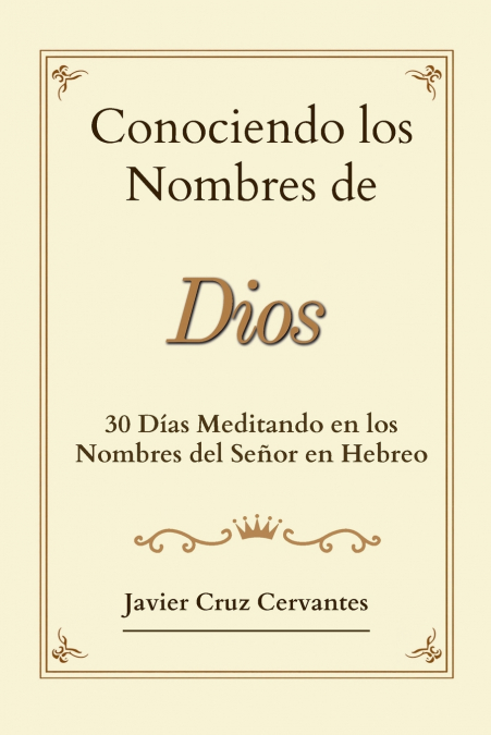 Conociendo los Nombres de Dios