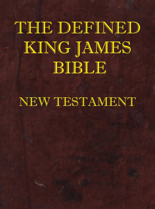 Defined King James Bible New Testament