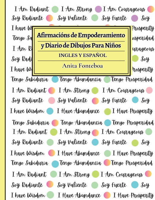 Afirmaciones de Empoderamiento y Diario de Dibujos para Niños