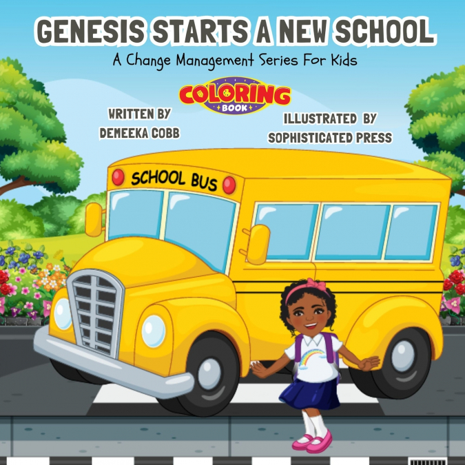 Genesis Starts A New School Coloring Book