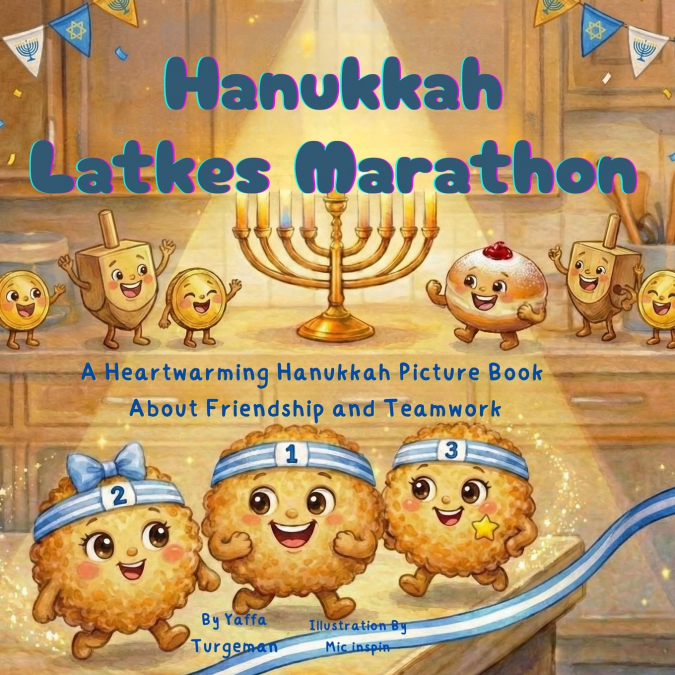 Hanukkah Latkes Marathon, A Heartwarming Hanukkah Picture Book About Friendship and Teamwork