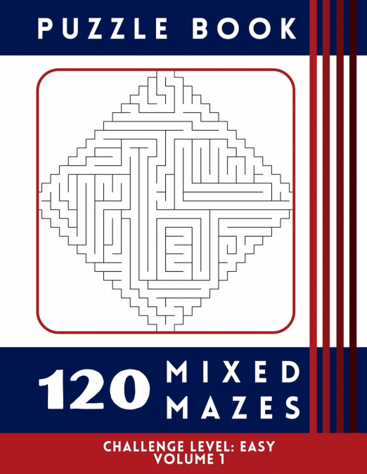 120 Mixed Mazes - Easy Volume 1