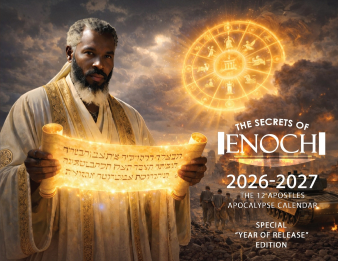2026-2027 OFFICIAL ENOCH CALENDAR-THE 12 APOSTLES APOCALYPSE EDITION