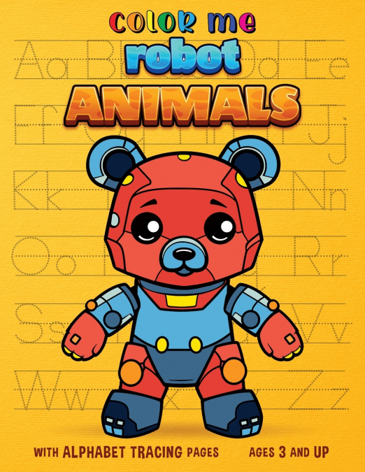 Color Me Robot Animals