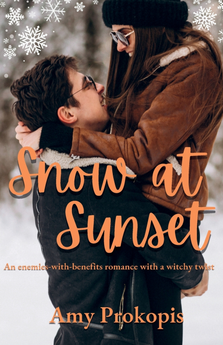 Snow at Sunset