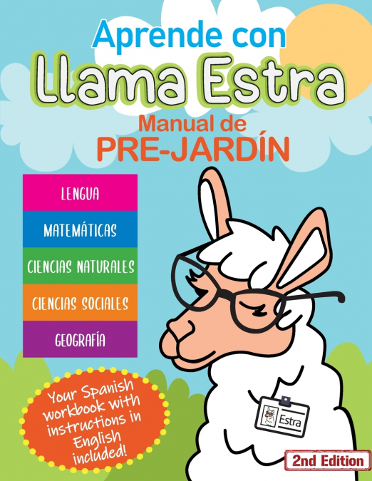 Llama Estra Pre-K Spanish Workbook
