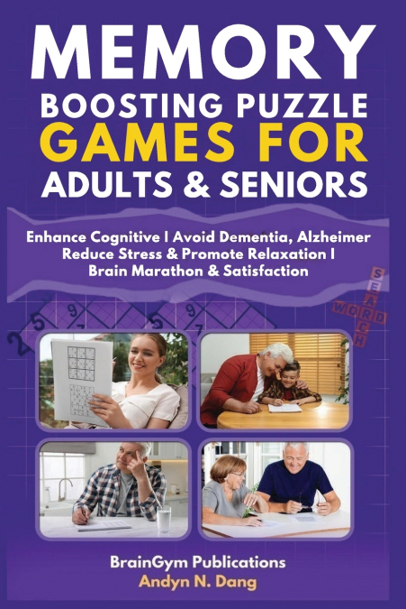MEMORY BOOSTING PUZZLE GAMES for ADULTS & SENIORS