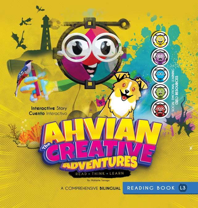 Ahvian the Creative 'Adventures' - Bilingual Reading Book