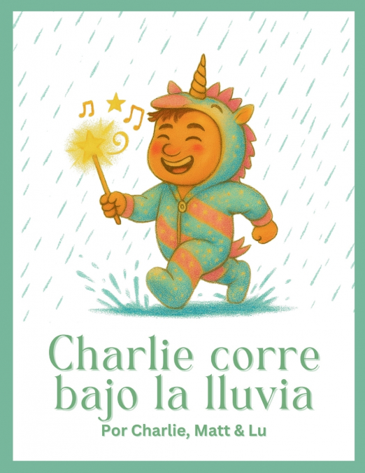 Charlie Corre Bajo la Lluvia