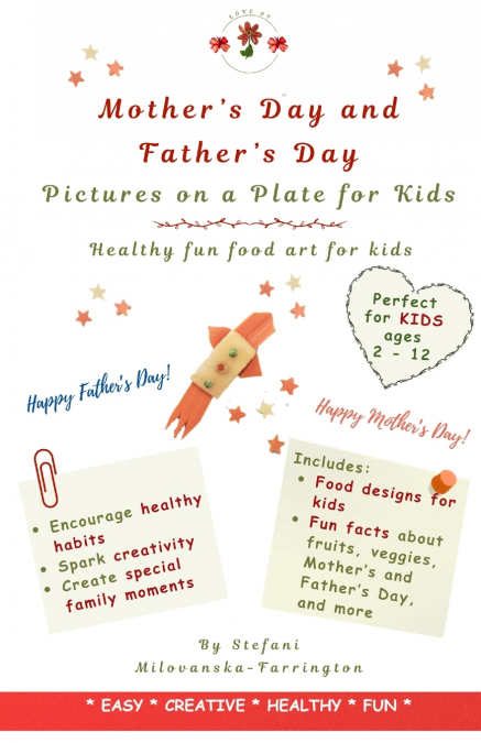 Mother’s Day and Father’s Day Pictures on a Plate for Kids