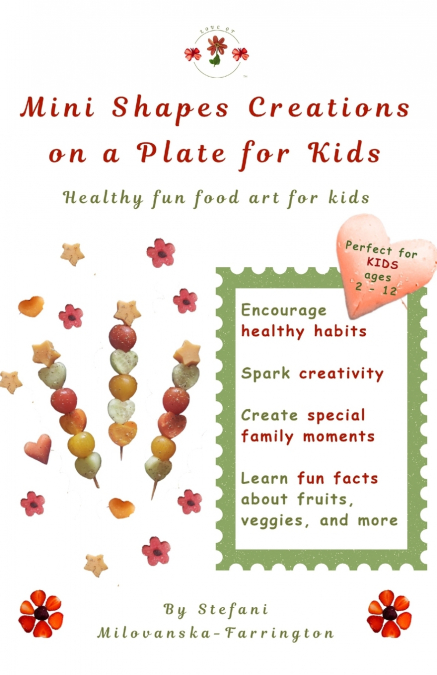 Mini Shapes Creations on a Plate for Kids