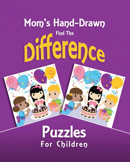 Mom’s Hand-Drawn Find-the-Difference Puzzles for Children