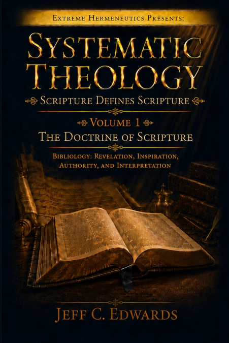 Systematic Theology Scripture Defines Scripture Volume 1