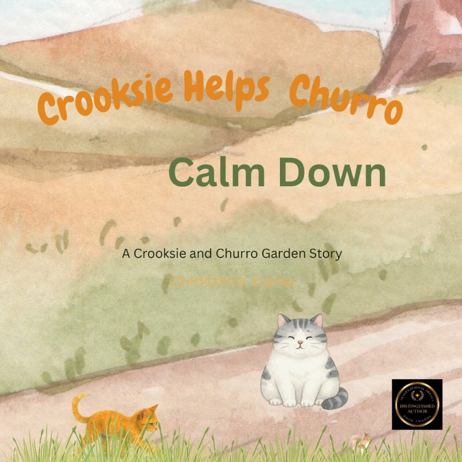 Crooksie Helps Churro Calm Down