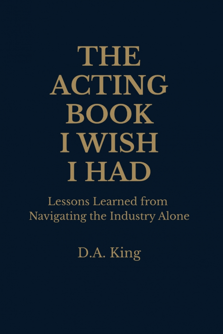 The Acting Book I Wish I Had