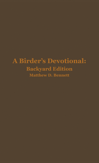 A Birder’s Devotional